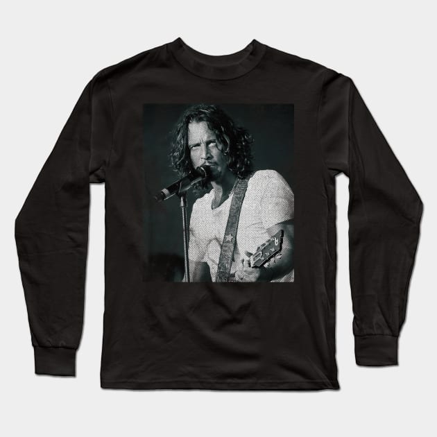Tribute to grunge music Long Sleeve T-Shirt by ICONZ80